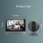 Wire-free Peephole Doorbell