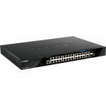 D-Link DGS-1520-28MP  Smart 20xGE PoE 2x2.5GE 2x10GE 2xSFP | DGS-1520-28MP/E | 790069472008