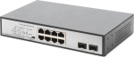 DIGITUS  8-Port Gigabit 180W PoE Unmanaged Black | DN-95140 | 4016032467380