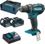 Makita DDF482RTJ 18V 2x BL1850B Akku-Bohrschrauber | DDF482RTJ | 0088381813648