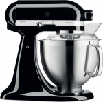 KitchenAid Artisian Food Processor 4.8L, 300W, 10 Speed, Black EU 5KSM185 | 5KSM185PSEOB | 5413184120924