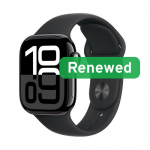 Apple Renewed  Grade A++ | Apple Watch Series 10 LTE 42mm | Jet Black | AppleWatchS10LTE42JetBlackA++ | 4770070884577