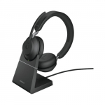 Jabra Evolve2 65 Stereo UC USB-A black incl. charging stand | 26599-989-989 | 5706991022902