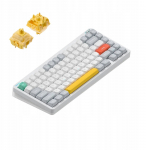 Klawiatura Nuphy - Halo75 v2 Wireless Mechanical Keyboard - Bezprzewodowa Klawiatura Mechaniczna Ionic White Lemon | 6976604915597 | 6976604915597