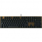 CHERRY KC 200 MX - MX2A Brown/Tactile - Wired Keyboard, Black/Bronze | G80-3950LIBDE-2 | 4025112107504
