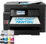 T EPSON EcoTank ET-16655 MFP colour inkjet ITS A3 25ppm Print 550sheets USB LAN Wi-Fi Black | C11CH71411 | 8715946734545