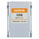 2,5" 1,6TB KIOXIA CD8-V SSD KCD8XVUG1T60 3 DWPD Mixed Use 2,5" 63,5mm U.2 PCIe 4.0 (NVMe) SSD SIE | KCD8XVUG1T60 | 8592978525804