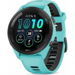 Garmin Forerunner 265 3.3 cm (1.3") AMOLED 46 mm Digital 416 x 416 pixels Touchscreen Black, Blue Wi-Fi GPS (satellite) | 010-02810-12 | 753759313739