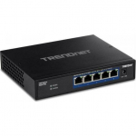 TRENDnet TEG-S750 5-Port 10G , Black | TEG-S750 | 0710931140705