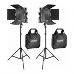 Kit Neewer 660 Bi Color LED, two lamps 40W 3200-5600K | B073XJN7XL | 6976831831561