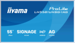 139,0 cm/54,6" (3840&times;2160) iiyama ProLite LH5581UHSG-1AG 16:9 VA 6,5 ms 60 Hz 500 cd/m&sup2; 24/7 HDMI&times;2 USB-C RJ45 RS-232c Speakers VESA White | LH5581UHSG-1AG | 4948570125616