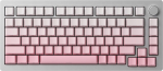 Klawiatura Akko AKKO MonsGeek  M1W SP Pink&White Gaming-Tastatur, Wireless, RGB, V3 Piano Pro  - silber, ANSI (US) | 6975351383307 | 6975351383307