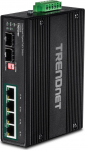 TRENDnet TI-PG62B 6port  PoE+ 2SFP Industrial Gigabit | TI-PG62B | 0710931160963