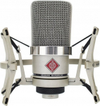 Neumann TLM 102 NI Studio-Set - large-diaphragm condenser microphone with shock mount, nickel | TLM 102 NI Studio Set | 4006087086568
