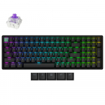 Keychron K4 HE, Gateron Double-Rail Magnetic Nebula , Wireless, Black, US | K4H-J1