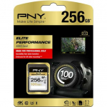 Karta PNY Elite Performance SDXC 256 GB Class 10 UHS-I/U3  (SD256ELIPER-EF) | SD256ELIPER-EF | 3536401537090
