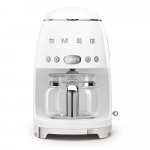 SMEG DRIP COFFEE MAKER 50'S STYLE WHITE DCF02WHEU | 8017709280550 | 8017709280550