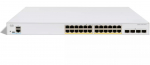 Cisco Catalyst 1300X-24P-4X -  - L3 - managed - 4 x 10 Gigabit SFP28 + 24 x 10/100/1000 (PoE+) - an Rack montierbar (385 W) | C1300X-24P-4X | 0889728647434