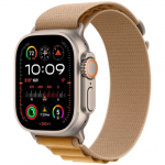 Apple Watch Ultra 2 GPS + Cellular 49mm Titanium Case with Tan Alpine Loop Strap Medium EU MX4F3 | MX4F3FDA | 195949581250