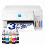 Epson Urz&scaron;dzenie wielofunkcyjne MFP ITS EcoTank* L3366 color/A4/33ppm/WLAN (D)/LCD3.7cm/biały (C11CL63411) | C11CL63411 | 8715946741291
