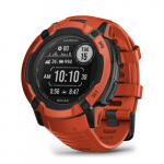 Garmin Instinct 2X Solar Smart Watch 50mm, GPS, 10ATM, Flame Red EU | 10-02805-01 | 753759319335