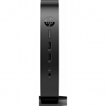 Komputer HP HP Elite t655 - Thin Client - SFF - 1 x Ryzen Embedded R2314 / 2.1 GHz - RAM 4 GB - Flash 32 GB - eMMC - Radeon Graphics - 1GbE, Bluetooth 5.2 - WLAN: 802.11a/b/g/n/ac/ax, Bluetooth 5.2 - HP ThinPro - : keiner - Tastatur: Deutsch | 5H0W6E ...