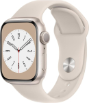 Apple Watch 8 GPS 45mm Starlight Alu Sport Beige (MNP23WB/A) | MNP23WB/A | 0194253149736