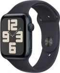 Apple Watch SE GPS 44mm Alu Midnight Sport Band Midnight - M/L | MXEK3QF/A | 195949644221