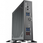 Shuttle Barebone XPC slim DS50U3 Intel Core i3-1315U 2xSODIMM DDR4 2xM.2 1xSATA 1xHDMI 1xDP 1xVGA Black | DS50U3 | 887993006192