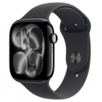 Apple Watch Series 11 (2025) GPS 46mm Jet Black Alu Case, Black Sport Band S/M EU MEUW4 - ONLY BOX DAMAGE | MEUW4LWADMG | 195950462517