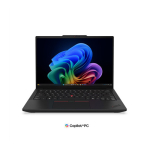 Lenovo ThinkPad T14 G7 Intel | Black | 14 " | IPS | WUXGA | 1920 x 1200 pixels | Anti-glare | Intel Core Ultra 7 | 355 | 32 GB | LPCAMM2 LPDDR5X | Solid-state drive capacity 512 GB | Intel Graphics | Windows 11 Pro | 802.11be | Bluetooth version 5.4  ...