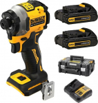 Dewalt DEWALT.ZAKRĘTARKA UDAR.18V 208Nm 2x2,0Ah TSTAK DCF850D2T | DCF850D2T-QW | 5035048743027