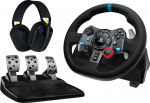 Logitech G29 EU + G435 Black Gaming Controller Aluminium Black USB Steering wheel + pedals + headset PC | 991-000539 | 5099206129825