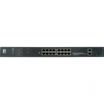 Level One  16x GE GEP-2021 2xGE 2xGSFP 19" 270W 16xPoE+ | GEP-2021 | 4015867223895