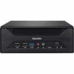 Shuttle Barebone XPC slim XH610 LGA1200 2xSODIMM DDR4 2xM.2 3xSATA 1xHDMI 1xDP 1xVGA Black | XH610 | 0887993005171