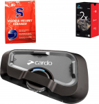 Cardo FRC2X003 motorcycle intercom 2 channels 800 m Black | FRC2X003 | 828831843029