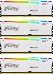 Kingston Fury Beast RGB, DDR5, 128 GB, 5200MHz, CL40 (KF552C40BWAK4-128) | KF552C40BWAK4-128 | 0740617335101