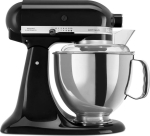 KitchenAid Artisian Food Processor 4.8, 300W, 10 Speed, Onyx Black EU 5KSM175PSEOB | 5KSM175PSEOB | 5413184120634