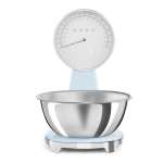 SMEG ANALOG AND DIGITAL KITCHEN SCALE PASTEL BLUE KSF01PBWW | 8017709344511 | 8017709344511
