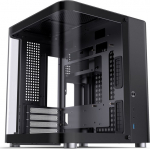 Jonsbo TK-1 2.0 Micro-ATX Case, Tempered Glass - Black | TK-1 BLACK | 6970620552743