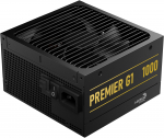 Aerocool Premier G1 80 PLUS Gold Power Supply, PCIe 5.1, ATX 3.1 - 1000 Watt, black | ACPG-PRK0FEC.71 | 4711530962954
