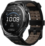 Amazfit Balance 3 51 mm  Titanium Black mit AMOLED, Saphirglas, Dual-Band-GPS, 10 ATM, Golf- und HYROX-Modus | W2677GL4N | 6972596109976