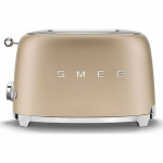 Smeg 50's Style Toaster TSF01CHMEU Champagne | S8101226 | 8017709290832