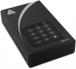 zewnętrzny HDD Apricorn Aegis Padlock DT zewnętrzny dysk twarde 12 TB USB Typu B 2.0/3.2 Gen 1 (3.1 Gen 1) Black | ADT-3PL256-12TB | 708326914505