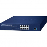 Planet Planet MGS-910X 8-Port 10/100/1000/2500T + 1-Port 10G SFP+ Multigigabit Ethernet  (Fanless design, Standard/VLAN mode, desktop size with rackmount kit) | MGS-910X | 4711605287050