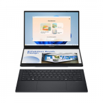 Asus Zenbook Duo UX8406CA-PZ009W | Basalt Gray | 14 " | OLED | Touchscreen | 3K | 2880 x 1800 pixels | Glossy | Intel Core Ultra 9 | 285H | 32 GB | LPDDR5X | Solid-state drive capacity 2000 GB | Intel Arc Graphics | Windows 11 Home | 802.11be | Bluet ...
