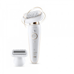 Braun | Epilator | Silk-epil 9 Flex SES9002 | Operating time (max) 40 min | Bulb lifetime (flashes) Not applicable | Number of power levels 2 | Wet & Dry | White/Gold | 234746 | 4210201234746