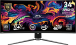 MSI MPG 341CQPX QD-OLED - 34.18" | QD-OLED Curve 1800R | UWQHD | 0.03ms | 240HZ | MPG 341CQPX QD-OLED | 4711377191302
