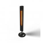 Mill | Outdoor Heater | OH2000ULGPFLOOR | Patio heater | 2000 W | Black | IP65 | OH2000ULGPFLOOR | 7090019824530