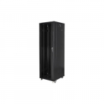 Lanberg  | Rack cabinet 19" free-standing 42U/600x1000 (flat pack) with mesh door lCD V2 | FF01-6042-23BL | Black | FF01-6042-23BL | 5901969439205